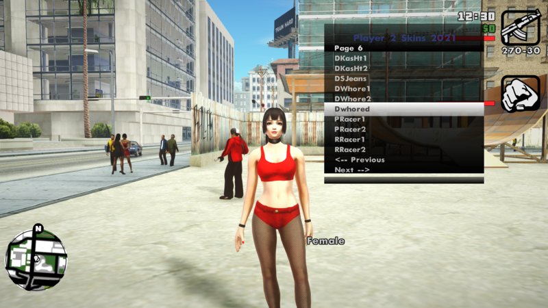 Gta San Andreas The Big Hot Sexy Girls Pack 2 Mod